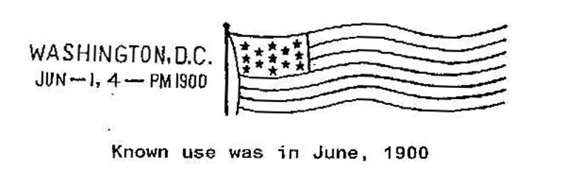 [hampden flag machine from Washington, DC (rare)]