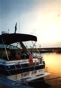 [boat at bay harbor, michigan]