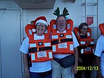 [We decided that lifeboat drill should be a little more festive]
