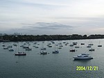 [Many, many boats moored near Balboa]