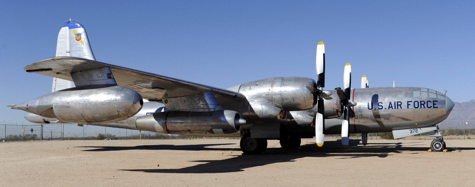 KB50 bomber at Pima Air and Space Museum, Tucson, Airzona