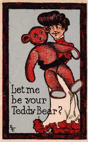 [Teddy Bear Postcard]