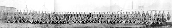 Group Photo Picture Postcard of Spruce Soldiers, 3rd Provisional Squadron, Later 23rd Spruce Squadron