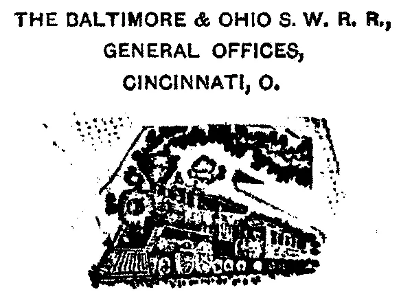[Rubber Stamp Return Address for B and O Railroad]