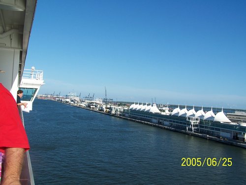 A View of Miami Cruise Port