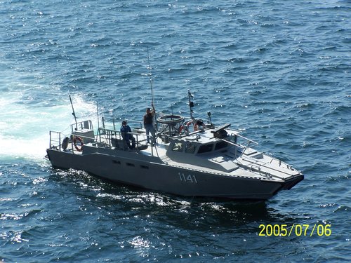 Security Boat at Cabo