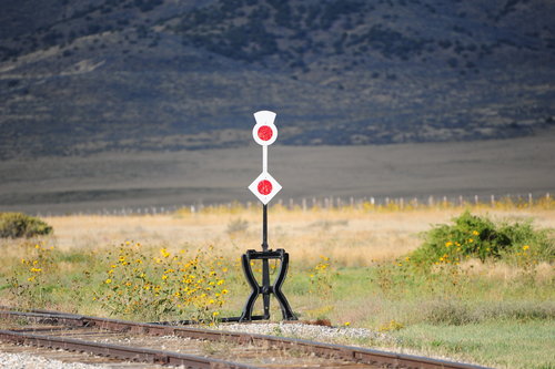 [Switch Along Tracks, Promontory Summit, Utah]