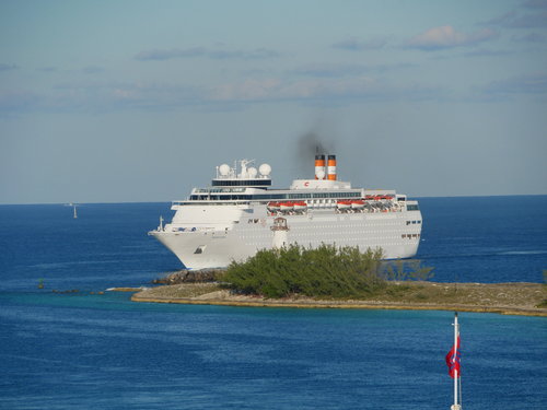 [Cruise Ship Approach, Nassau, Bahamas]