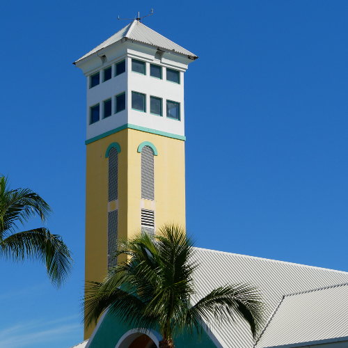 [Tower Near the Port, Nassau, Bahamas]