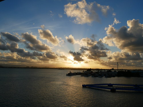 [Beautiful Sunset, San Juan, Puerto Rico]